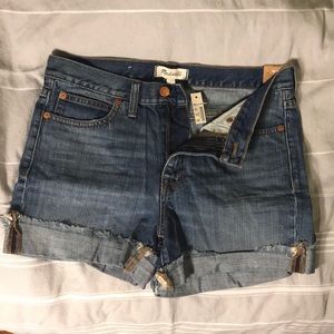 NWT Madewell denim jean shorts W27